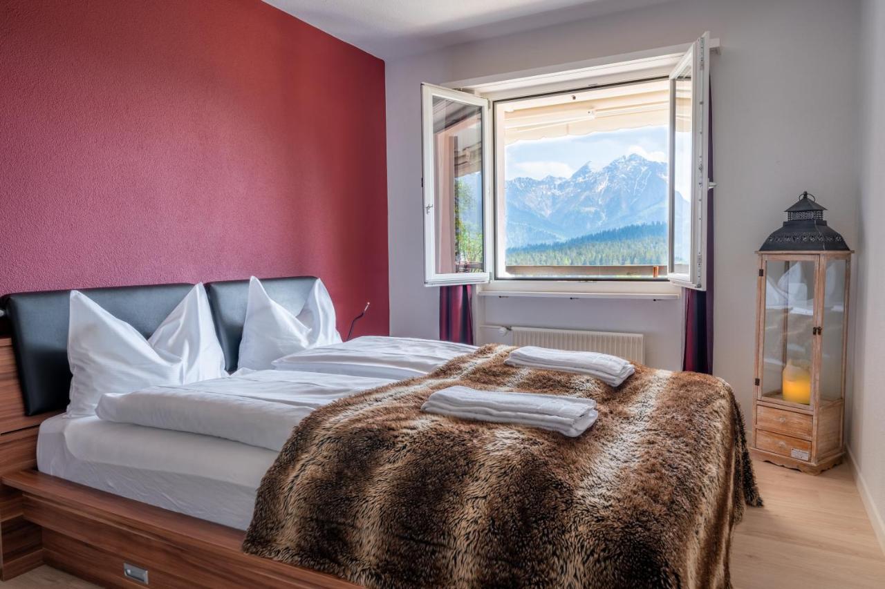 Apartament -Panorama-Bergblick- Dampfbad-Dusche Und Aussenbett Flims Zewnętrze zdjęcie